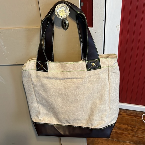 Patron Tequila Women’s Tote Insulated Removable Liner Cooler Canvas Shopping Bag - Picture 3 of 10